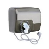 Сушилка для рук Merida StarFlow EIM101, 2300 Вт, 30м/с, матовый металлик