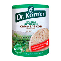 Хлебцы Dr.Korner 7 злаков, 100г