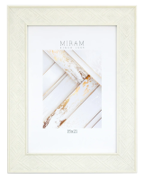 Фоторамка Мирам светло-бежевая, 15 х 21см