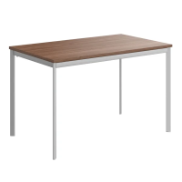 Стол прямой Skyland Imago-S СП-2S, ясень шимо/алюминий, 1200х720х755мм