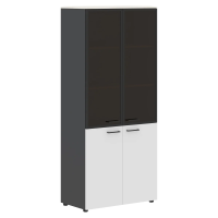 Шкаф комбинированный JHC 85.7 Ясень белый/Антрацит 856х452х1949 JAY