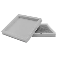 Коробка под ежедневник Brunnen Квадро прозрачная