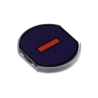 Сменная подушка круглая Trodat для Trodat 46140, черная-красная, 6/46040/2