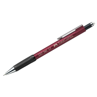 Карандаш механический Faber-Castell Grip 1347 0.7мм, B, красный корпус, с ластиком