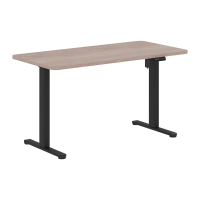 Стол письменный XHT 1367 Дуб Сонома/Черный 1360х670х745-1205 XTEN-UP