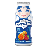 Напиток кисломолочный Имунеле малина-морошка 1.2%, 100г