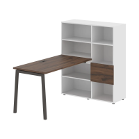 Рабочая станция ELRST 1113 Дуб Денвер тёмный/Мокко 1790х1120х1355 EDIS