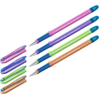 Шариковая ручка Berlingo I-10 Color синяя, 0.4мм, корпус ассорти