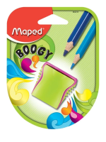 Точилка MAPED BOOGY, 2отв, ассорти, блистер