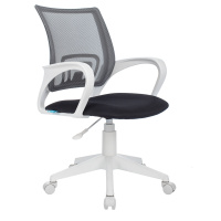 Кресло офисное Helmi Airy HL-M95 R (W695), спинка сетка серая/сиденье ткань TW серая