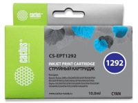 Картридж струйный Cactus CS-EPT1292 №1292, 10мл, голубой