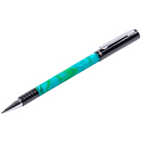 Шариковая ручка Berlingo Fantasy синяя, 0.7мм, бирюзовый корпус