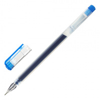 Ручка гелевая Staff Brilliant синяя, 0.5м