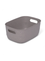 Корзина для хранения Curver Softex S серая 4л, 26.5 x 19.1 x 11см