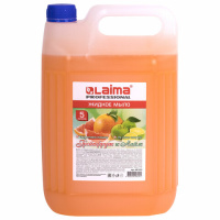 Жидкое мыло наливное Laima Professional 5л, лайм и грейпфрут