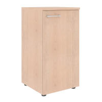 Шкаф-колонка низкий Skyland Xten XLC 42.1, правый, бук тиара, 432х432х820мм, с глухой малой дверью, с топом