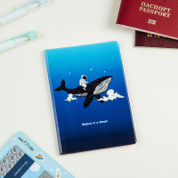 Обложка для паспорта MESHU 'Space', ПВХ, 2 кармана