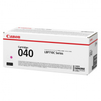 Картридж лазерный CANON (040M) i-SENSYS LBP710Cx/LBP712Cx, оригинальный, пурпурный, ресурс 5400 стра