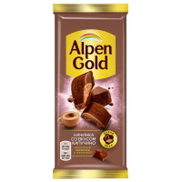 Шоколад Alpen Gold Капучино, 85г