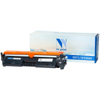 Картридж лазерный Nv Print NV-051T/CF230AT черный, для HP M203/LJP-M227/ Canon/162/260/264/267/269, (1000стр.)