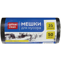 Мешки для мусора Officeclean 35л, 6мкм, 50 шт