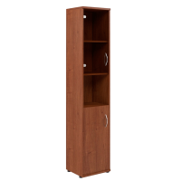 Шкаф-колонка высокий Skyland Imago СУ-1.4, левый, французский орех, 403х365х1975мм