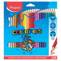 Набор цветных карандашей Maped Color Peps 24 цвета, 183224