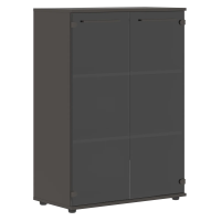 Шкаф средний широкий EMCS 85.2 Мокко/Мокко 852х430х1199 EDIS