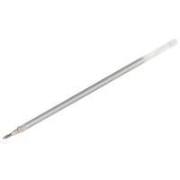 Стержень для гелевой ручки Crown Hi-Jell Metallic серебро металлик, 0.7мм, 138мм