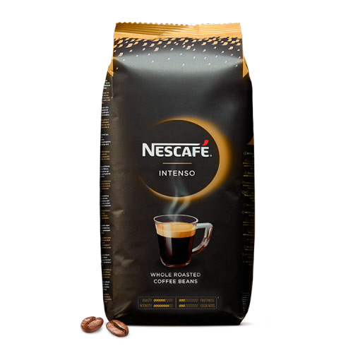 Кофе в зернах Nescafe Intenso Cafe Grao 1кг, пачка купить в  интернет-магазине, цена 2 616 руб.