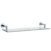 Полка для ванной Nofer Line стеклянная, 16515.В