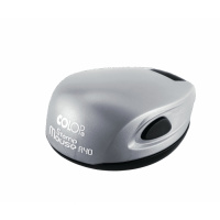 Оснастка карманная круглая Colop Stamp Mouse R40 d=40мм, серебристая