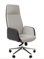 Офисное кресло Chairman 929 Россия экопремиум серый/светло-серый