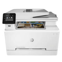 МФУ лазерное ЦВЕТНОЕ HP Color LaserJet Pro M283fdn '4 в 1', 21 стр./мин, 40000 стр./месяц, ДУПЛЕКС,