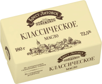 Масло сливочное Брест-Литовск 72.5%, 180г