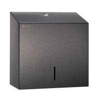 Диспенсер для полотенец листовых Merida Stella R ASC101.R, черный, металлический, Макси