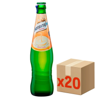 Напиток Натахтари Лимонад Крем-сливки газированный, 500мл x 20 шт