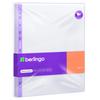 Папка-вкладыш с перфорацией Berlingo 'Mirror', А4, 40мкм, глянцевая 100 шт
