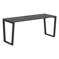 Стол прямой EVST 1767 Мокко/Черный 1760х670х750 EDIS