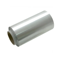 Фольга парикмахерская Saf&ty 100м, 14 мкм, серебряная, тисненая, в рулоне