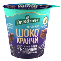 Шококранчи Dr. Korner молочный шоколад, 40г