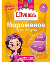 Смесь сухая С.Пудовъ Сказочный патруль мороженое тутти-фрутти, 70г