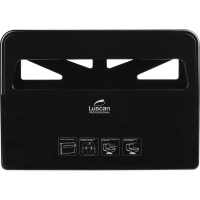 Диспенсер для покрытий на унитаз Luscan Prof Etalon черный VX781