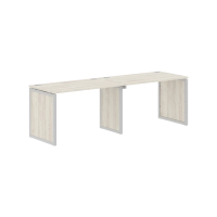 Стол 2-х местный XQPWST 2470 Сосна Эдмонт/Алюминий 2400х700х750 XTEN-QP