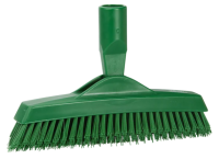 Щетка узкая Vikan 225мм, супер жесткий ворс, для труднодоступных мест, зеленый, 70402