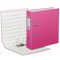 Папка-регистратор А4 Attache Economy Plus фуксия, 80мм