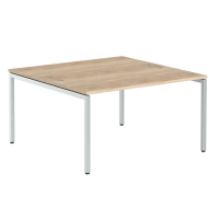 Стол на 2 рабочих места Skyland Xten-S XWST 1414, двухместный, дуб сонома, 1400х1400х750мм