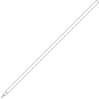 Стержень для шариковой ручки Cello Gripper черный, 0.5мм, 140мм