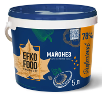 Майонез Efko Food Professional провансаль 78%, 5л