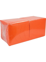 Салфетки сервировочные Roshy Big Pack 24х24см, оранжевые, 1 слой, 300шт